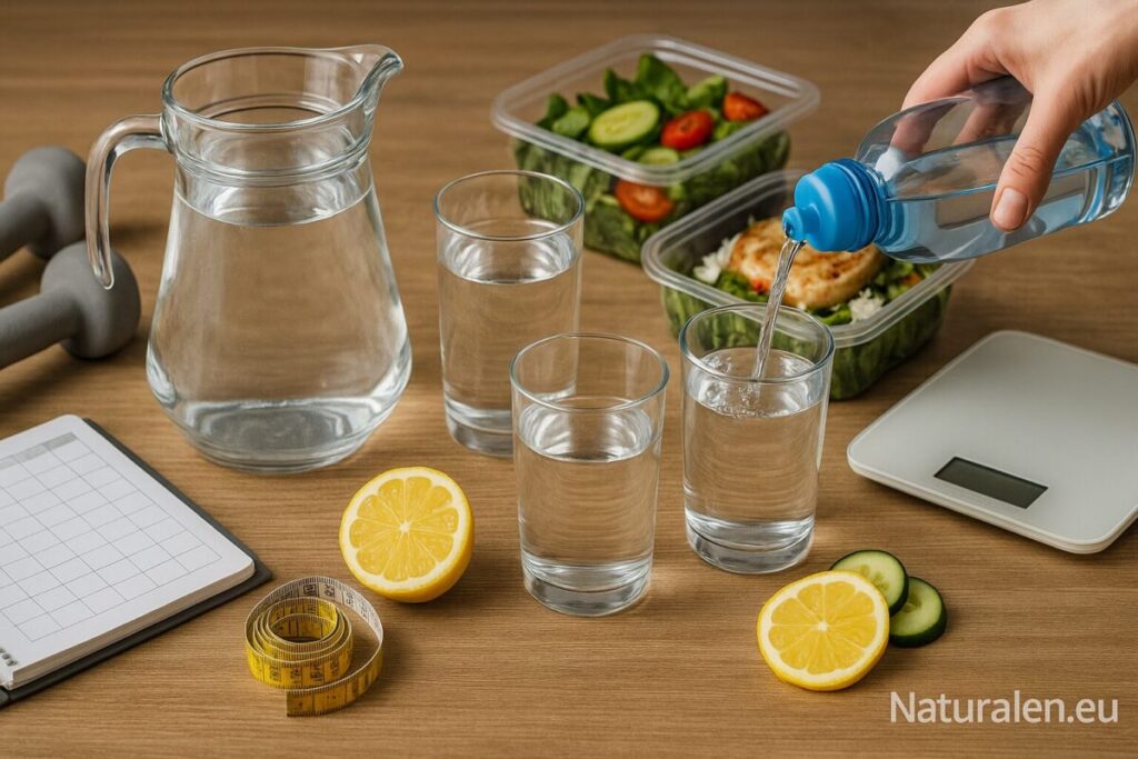 Колко вода трябва да пием на ден? Таблица, диети за отслабване и качване на килограми и ролята на водата