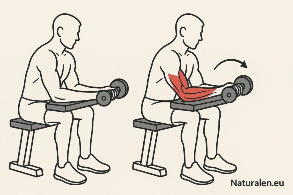 Китково сгъване (Wrist Curl)
