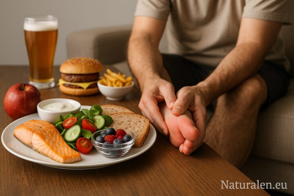 Диета при подагра: пълен списък с храни, които да забравиш (и какво да ги замени)