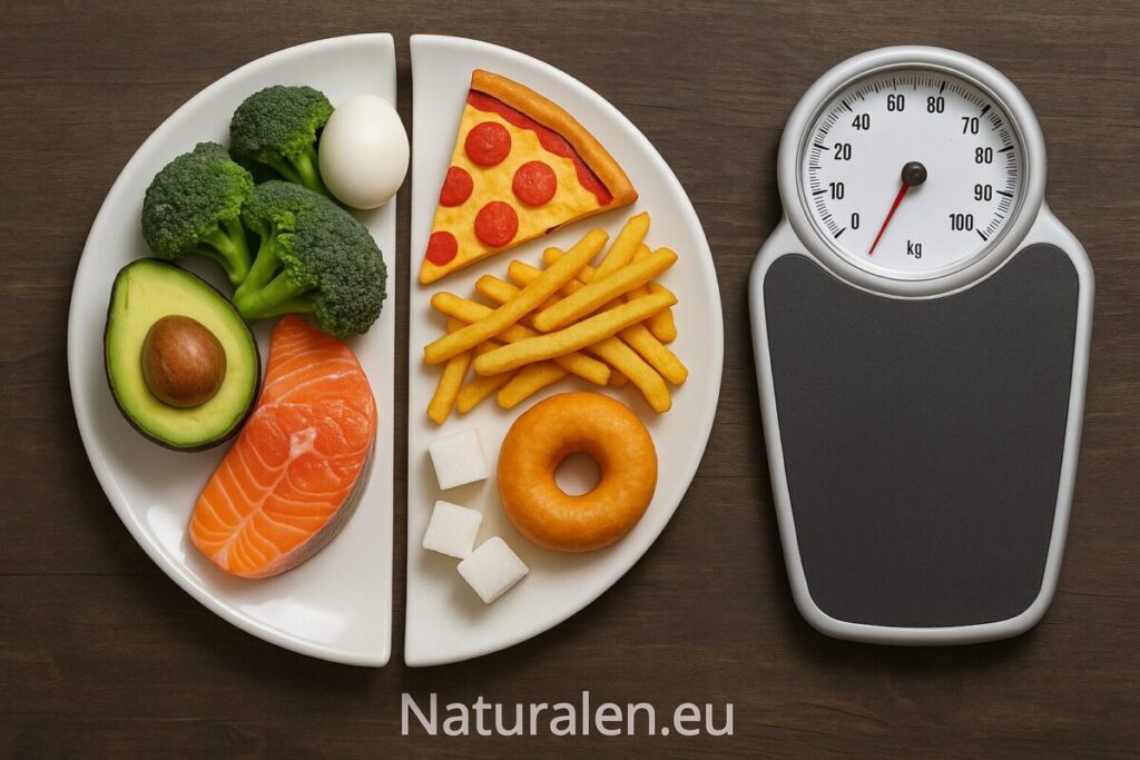 Кетонната диета звучи като нещо тайно и специално, но ако махнем големите обещания, остава една ясна идея – да избуташ въглехидратите на минимум, да качиш мазнините, да държиш протеина стабилен и да прехвърлиш тялото на друг режим на работа. Вместо да гори основно глюкоза от хляб, ориз, плодове и сладко, организмът започва да разчита главно на мазнини и кетонни тела. Това не се случва за една нощ, но при добре подредена кетонна диета след няколко дни до няколко седмици тялото влиза в нов ритъм.