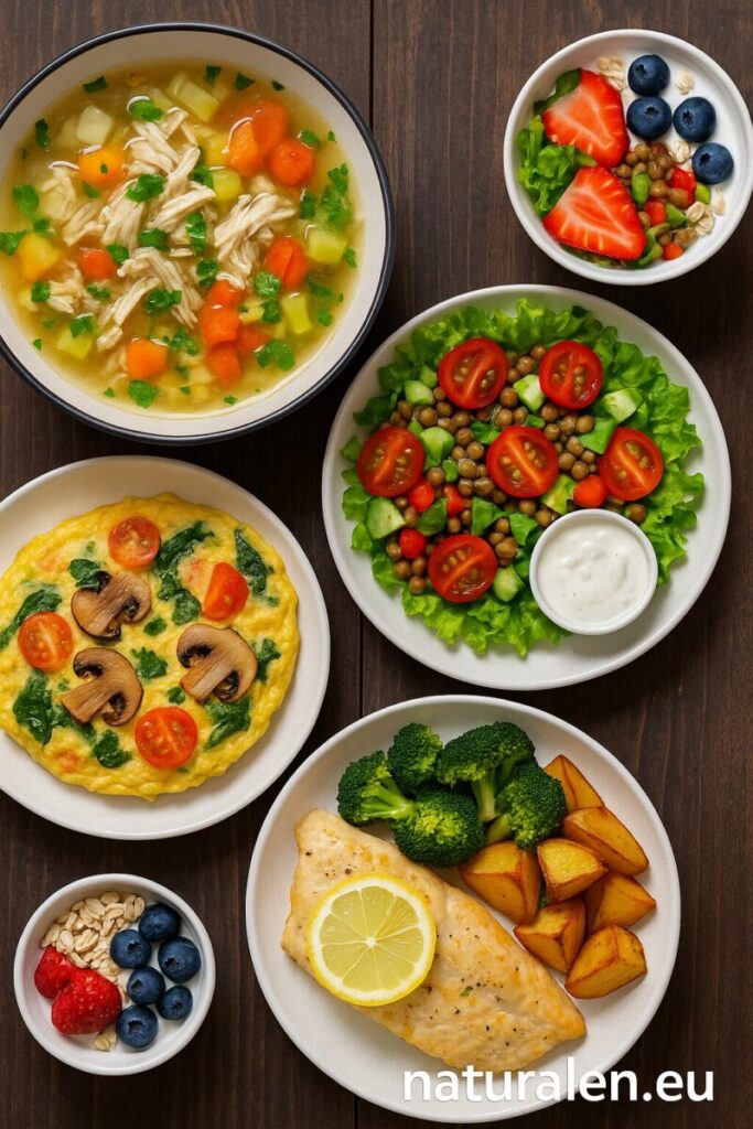 Калориен дефицит меню е понятие, което трябва да се разбира като структура, а не като строго фиксиран план. Хората имат различни професии, графици, семейни ангажименти и нива на активност. Затова най-ефективното меню е това, което пасва на конкретния човек и неговия ритъм. Когато структурата се адаптира към живота, а не обратното, калориен дефицит се поддържа устойчиво и без напрежение.